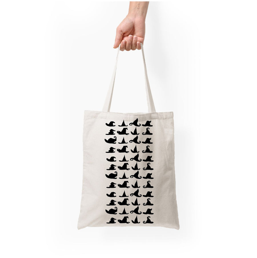Witch's Hat Pattern - Halloween Tote Bag