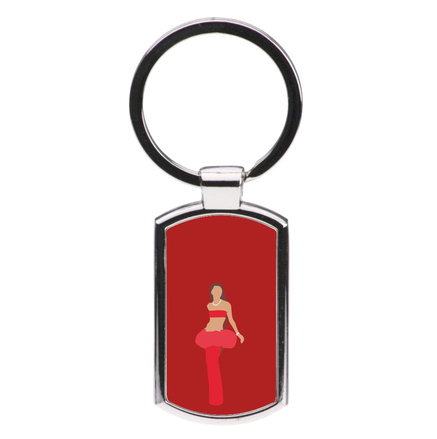 Red Skirt - Zendaya Luxury Keyring