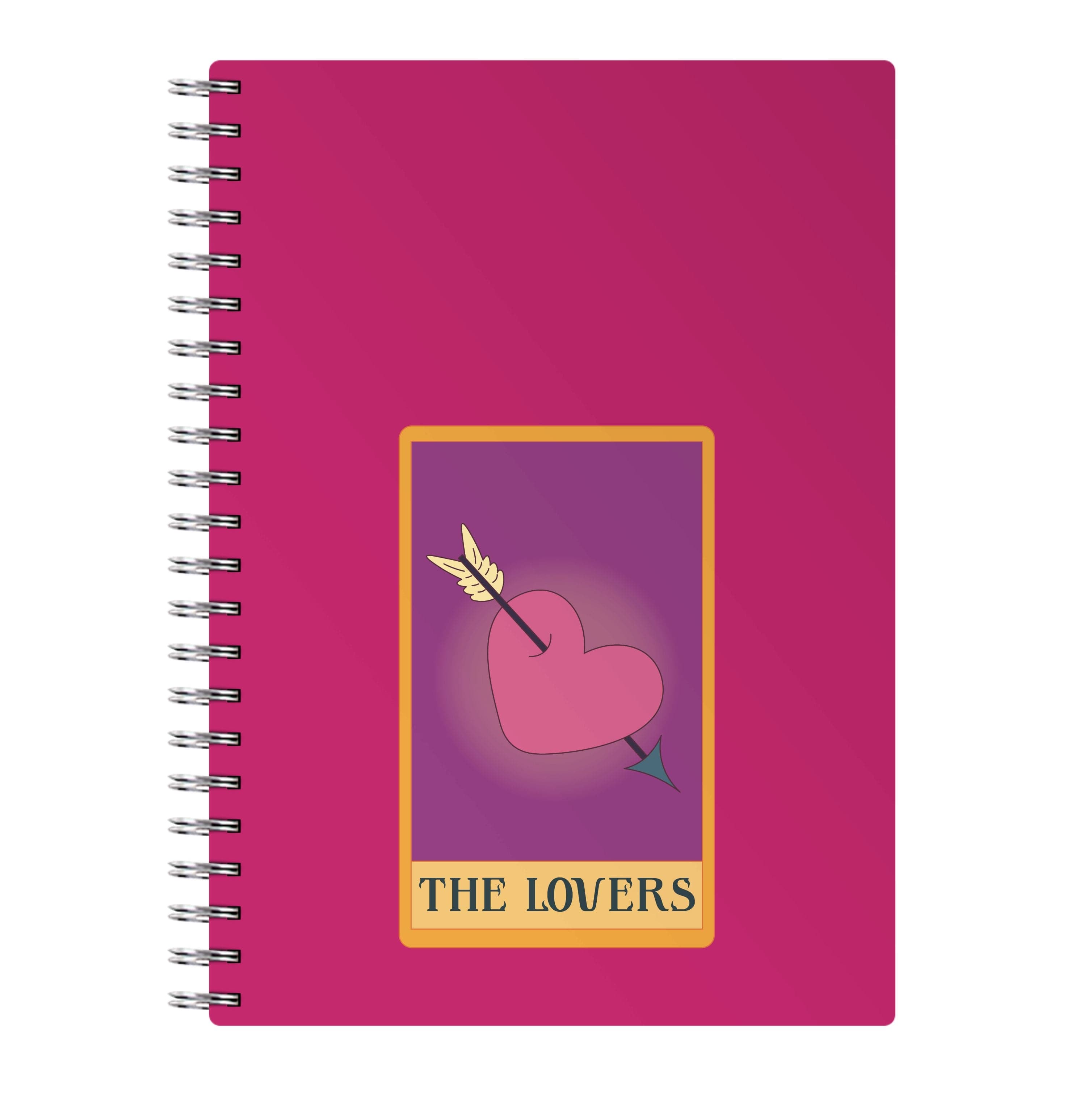 The Lovers - Tarot Cards Notebook