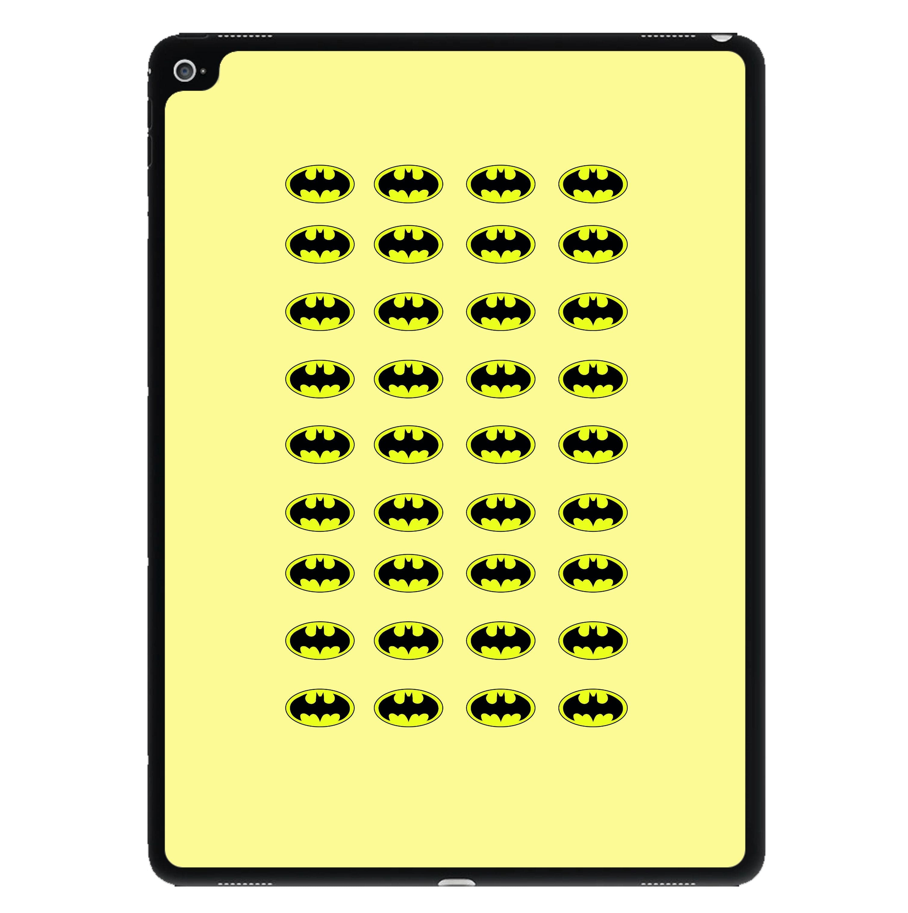 Bat Superhero Pattern iPad Case