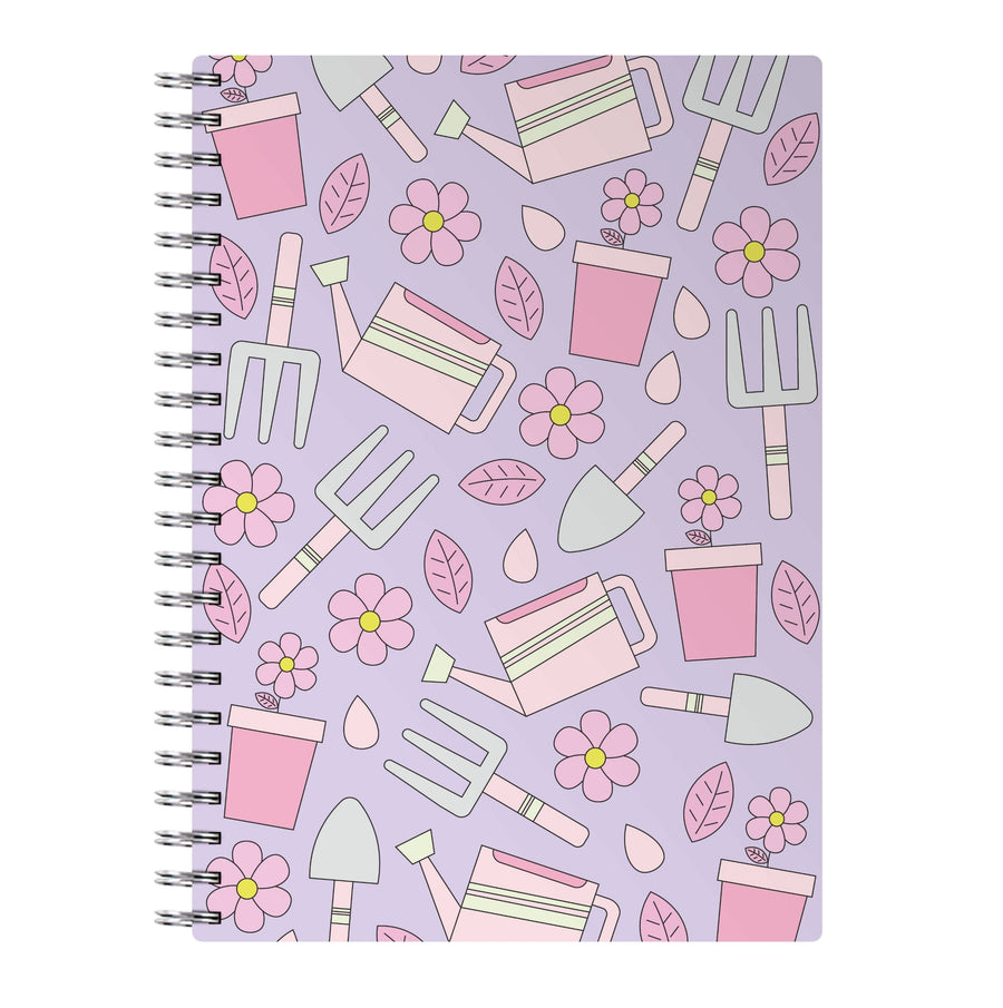 Gardening Tools - Spring Patterns Notebook