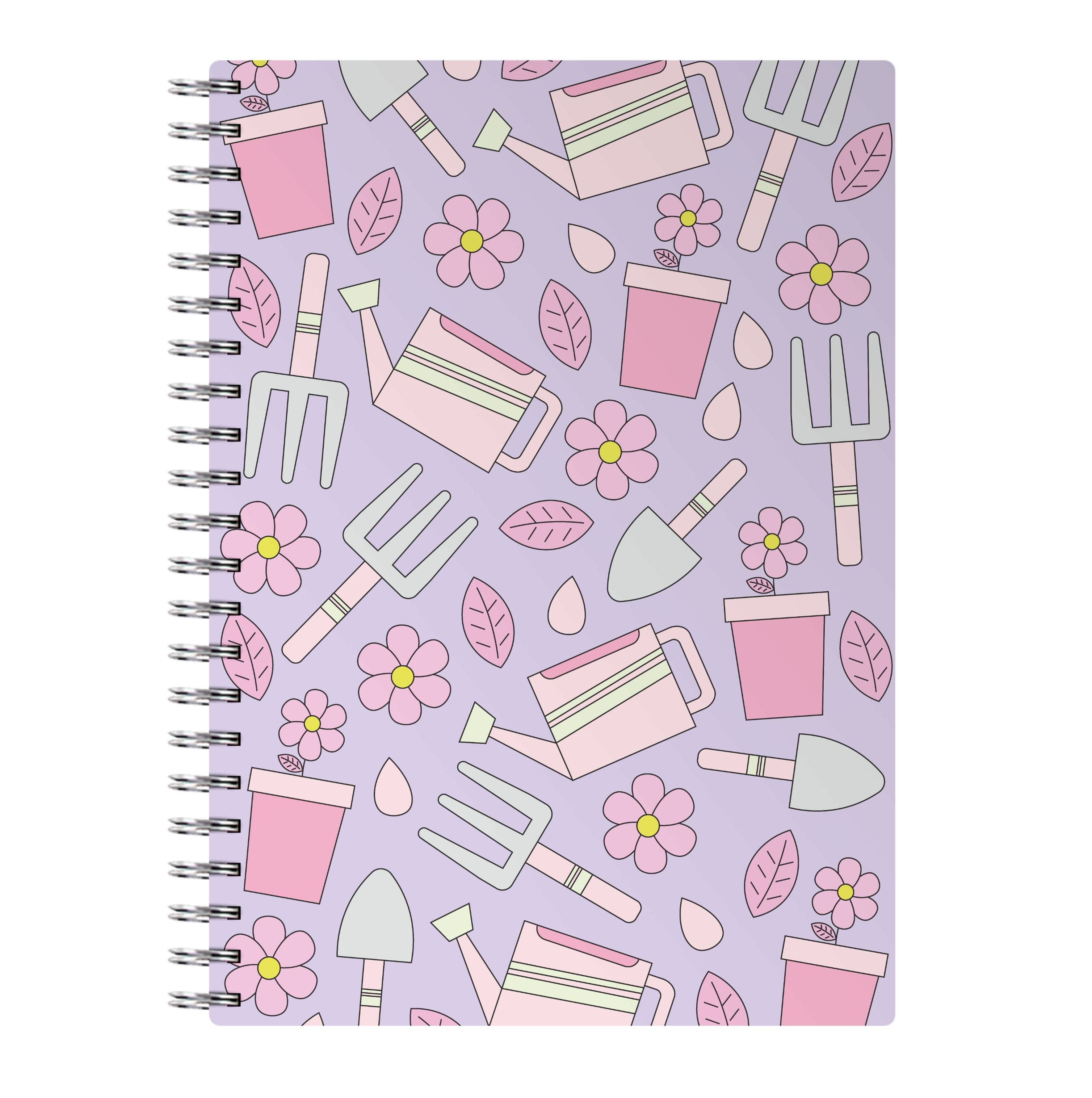 Gardening Tools - Spring Patterns Notebook