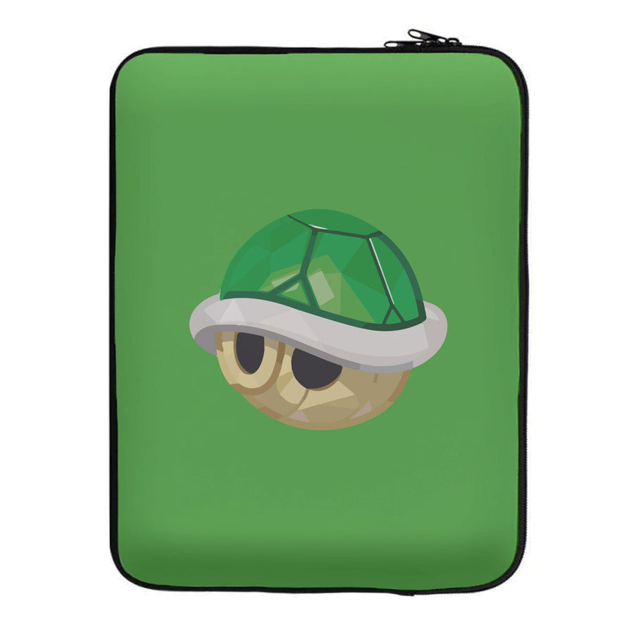 Green Koopa Troopa Shell - Mario Laptop Sleeve