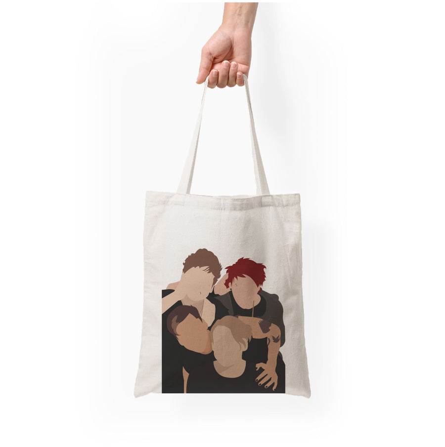 The Band - 5 Seconds Of Summer Tote Bag