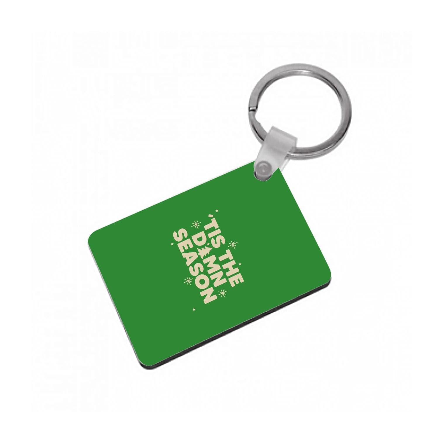 Tis The Damn Season - Christmas Songs Keyring