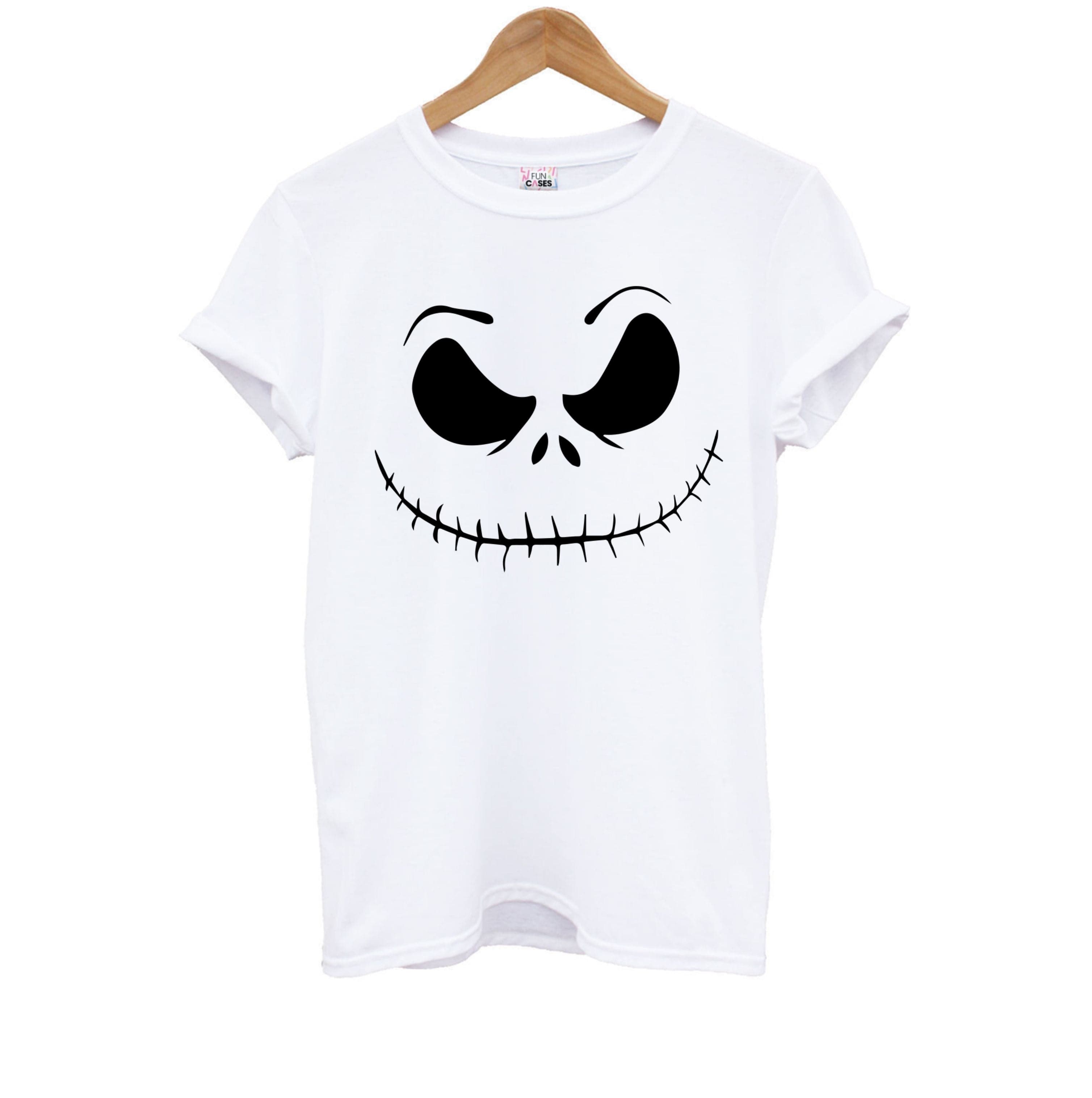 Pink Jack Skeleton Kids T-Shirt