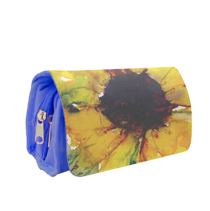 Watercolour Sunflower Pencil Case