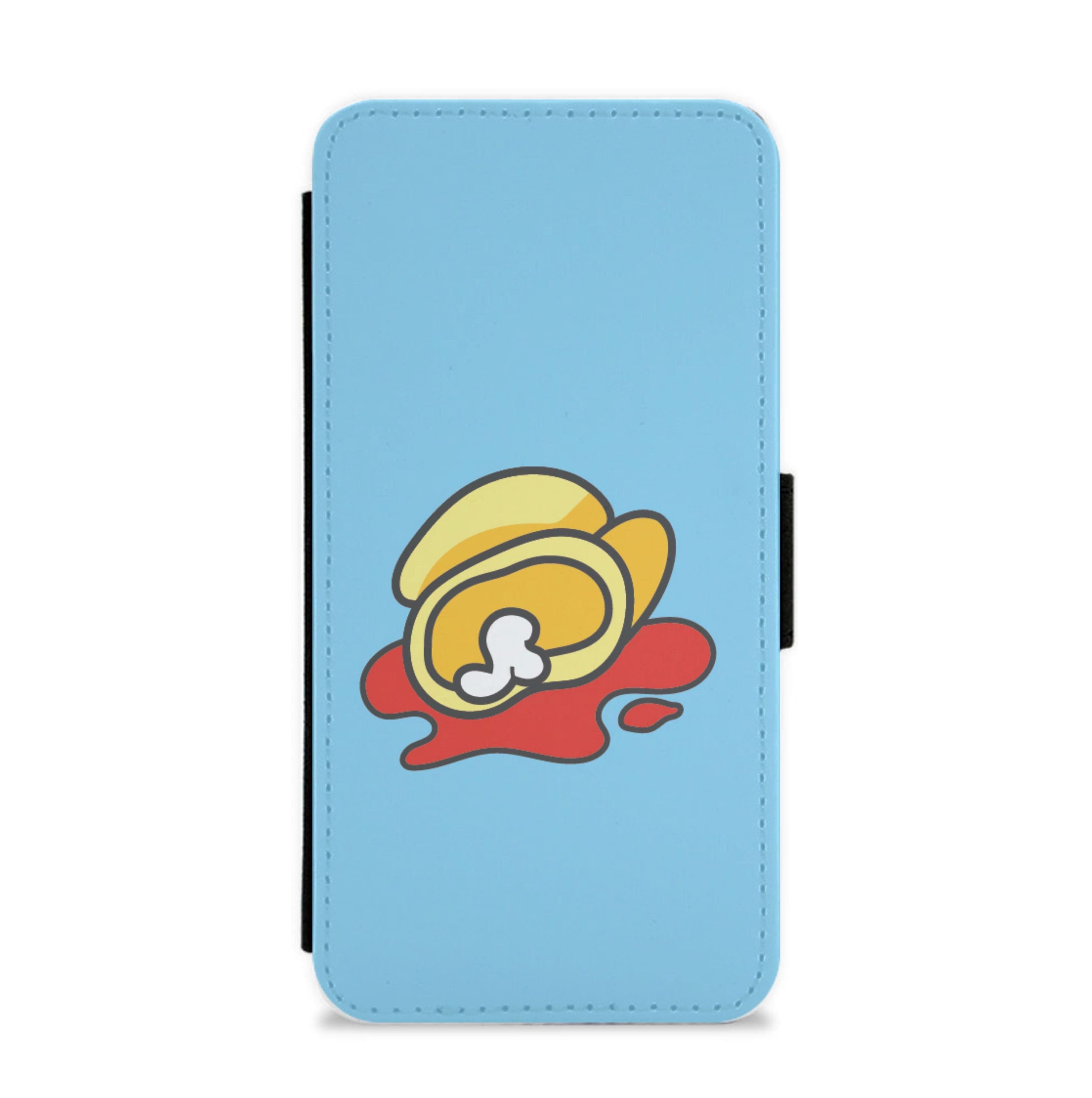 Teamate dead - Among Gaming Flip / Wallet Phone Case