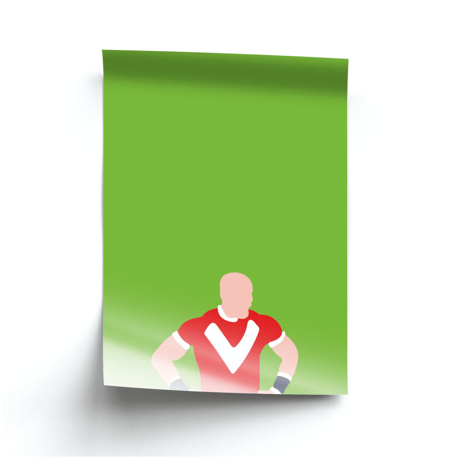 Gareth Thomas - Rugby Poster