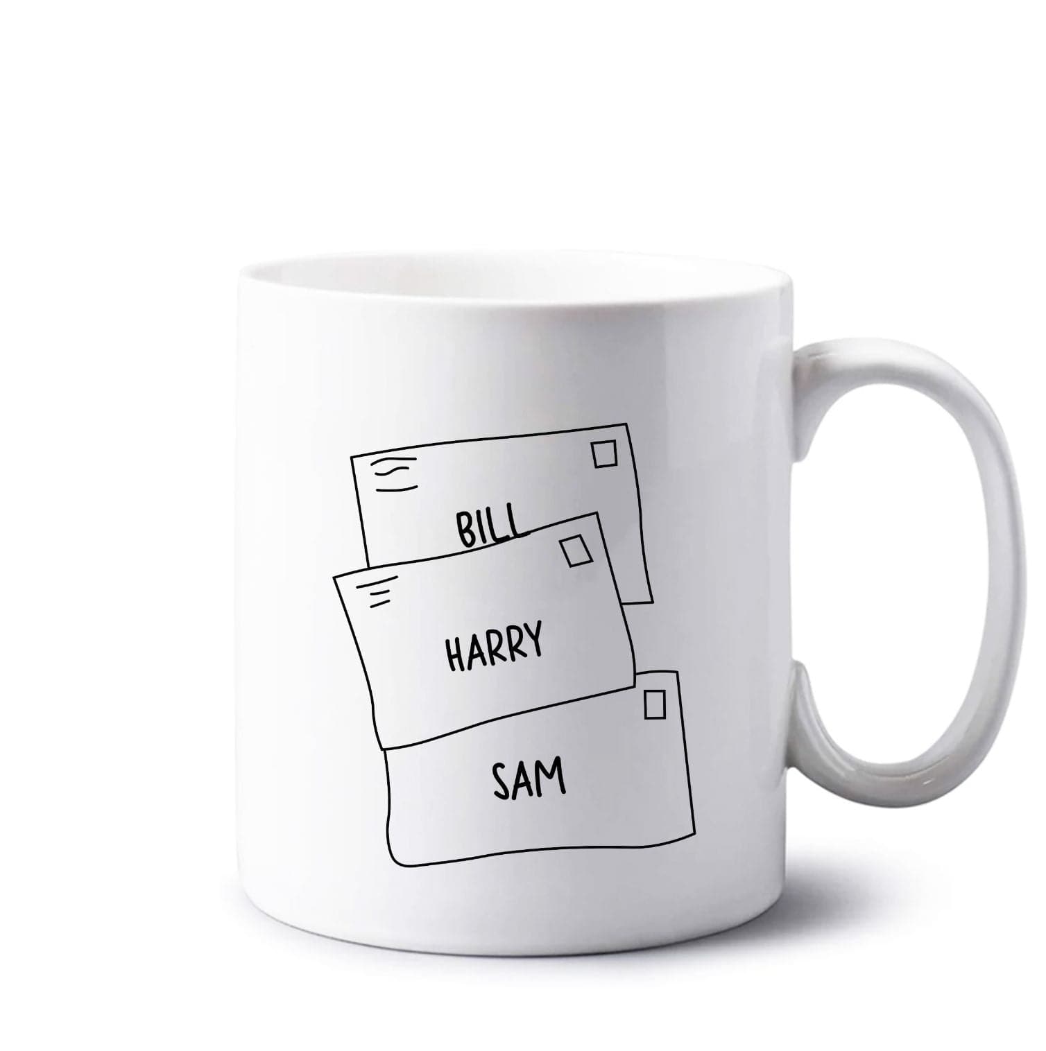 Bill, Harry And Sam Mug