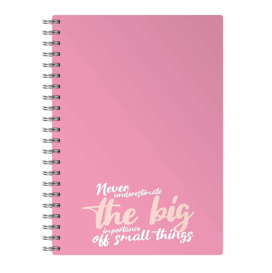 The Big Importance Of Small Things - The Midnight Libary Notebook