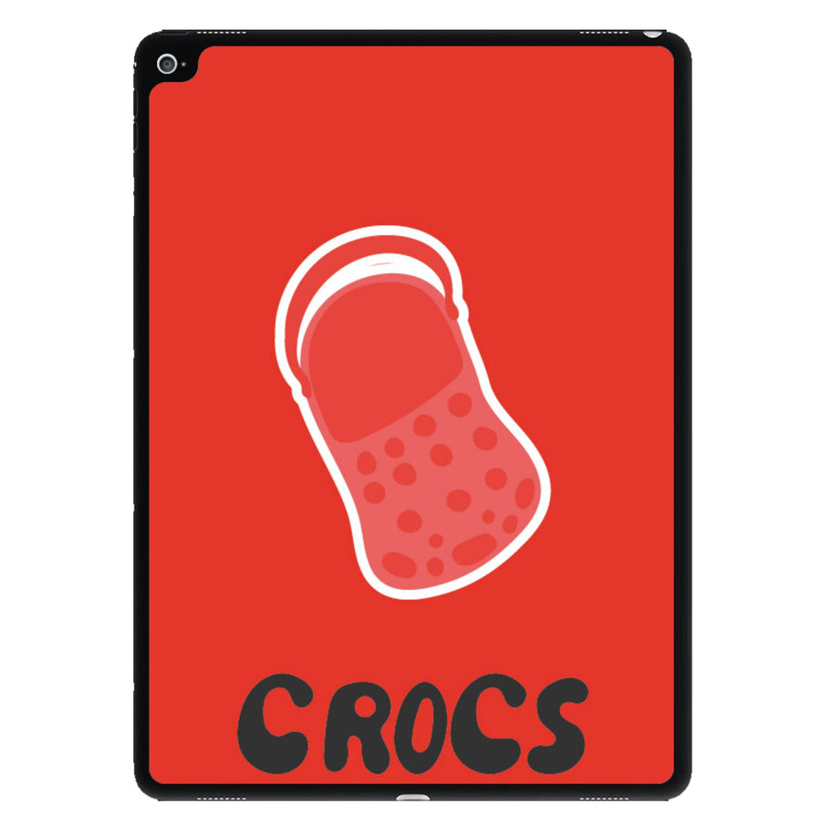 Red - Crocs iPad Case