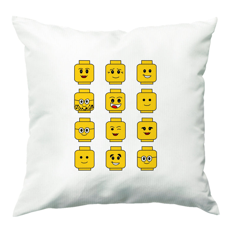 Characters - Bricks Cushion