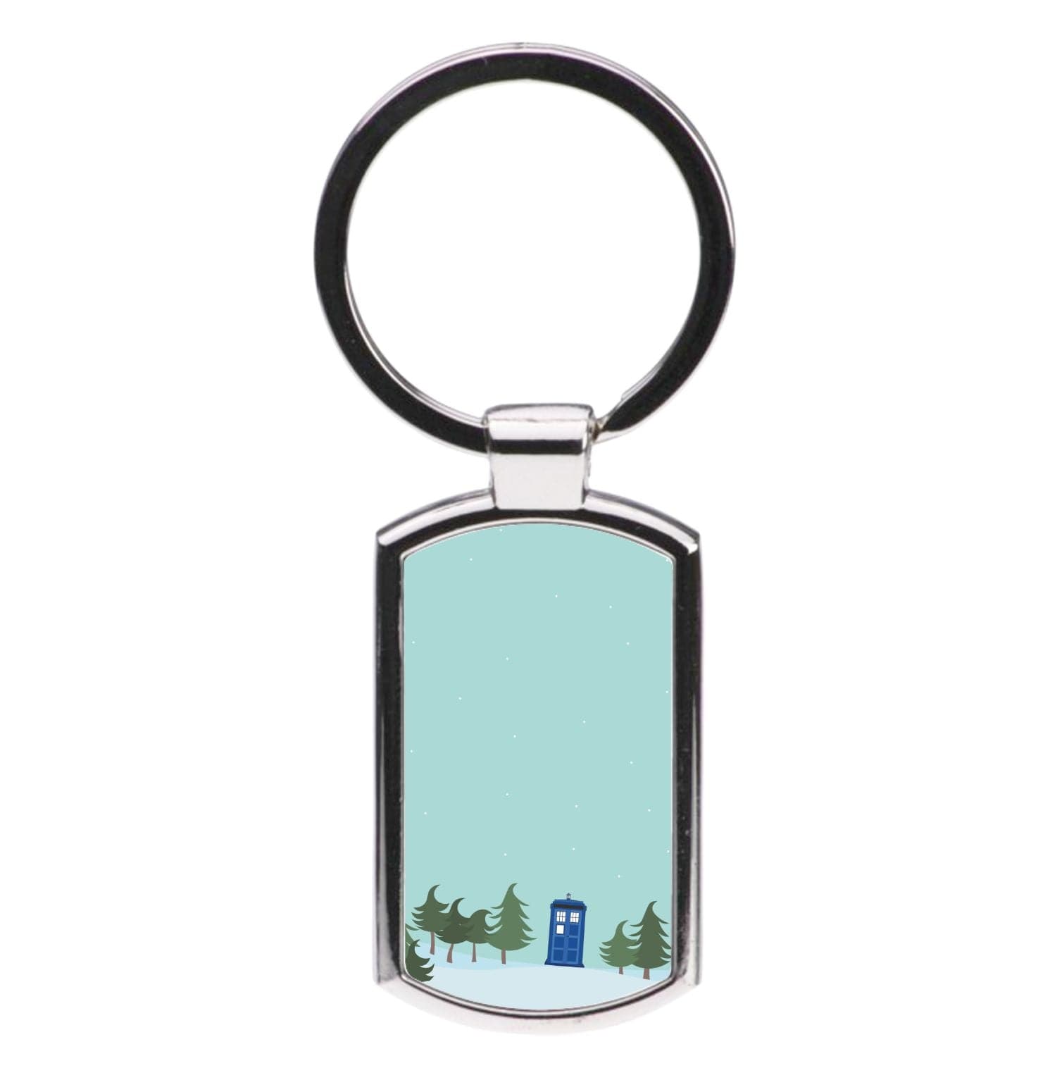 Christmas Tardis - Doctor Who Luxury Keyring