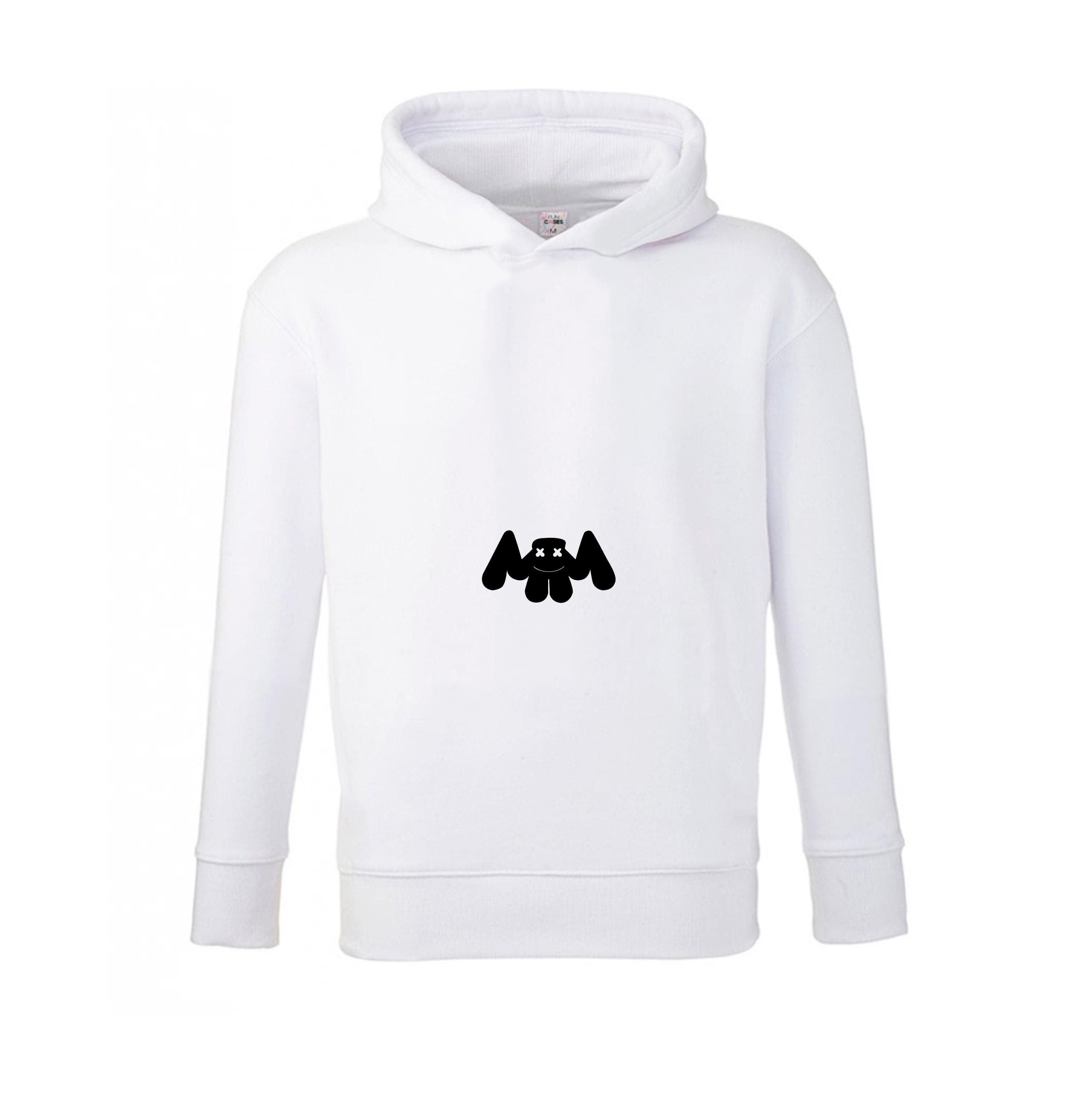 Symbol - White Helmet DJ Kids Hoodie