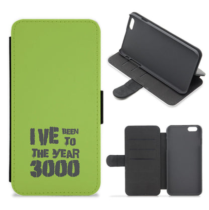 I've Been To The Year 3000 - Bust Band Flip / Wallet Phone Case