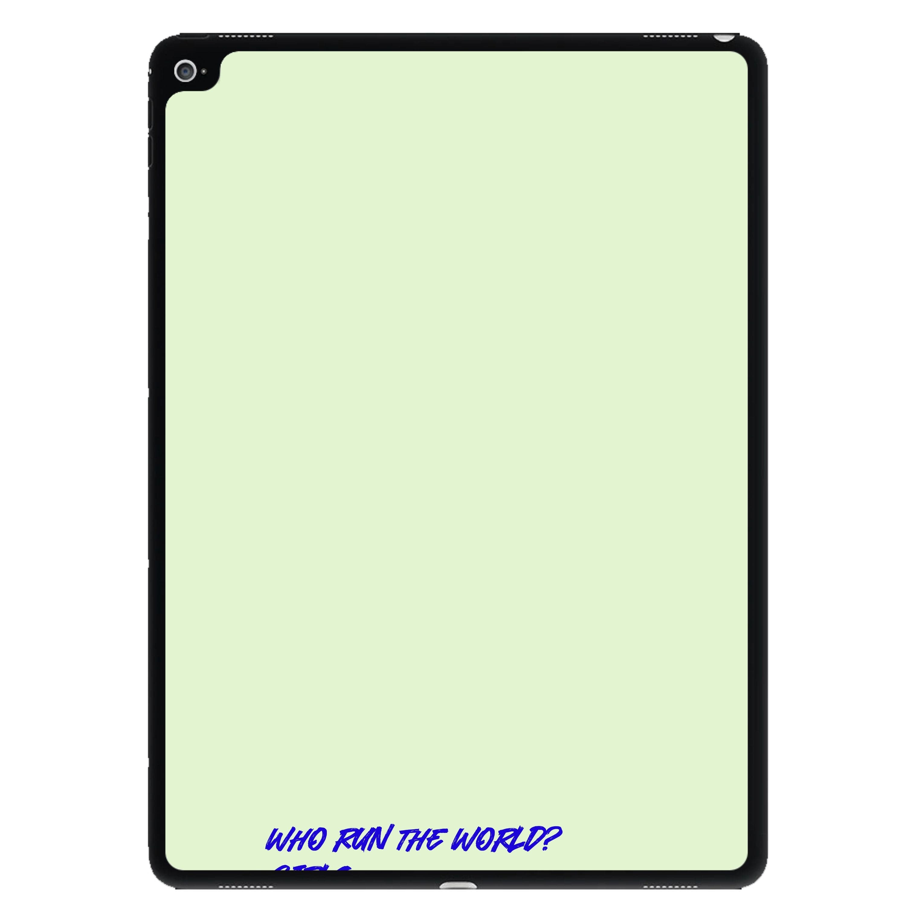 Who Run The World - Queen B iPad Case