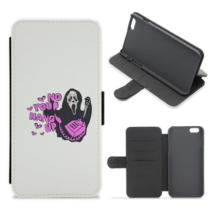 No You Hang Up - Halloween Flip / Wallet Phone Case