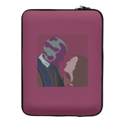 Wandavision and vision Laptop Sleeve