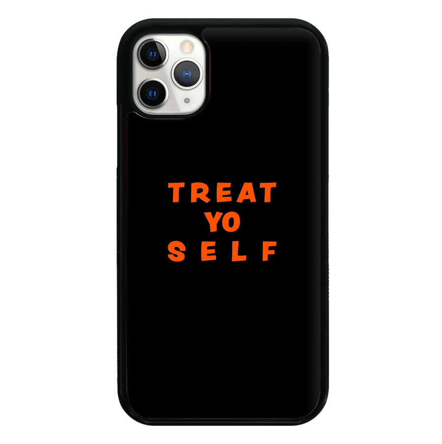 Treat Yo Self Parks And Rec - Halloween Specials Phone Case