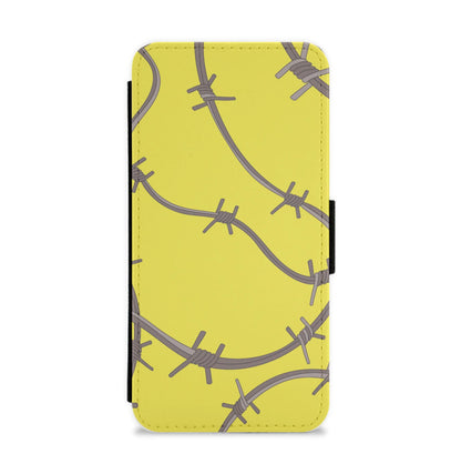 Barbed Wire - Post Flip / Wallet Phone Case