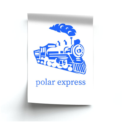 The Train - Polar Christmas Poster