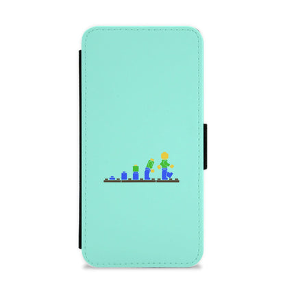 Building - Bricks Flip / Wallet Phone Case