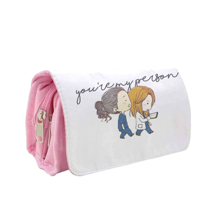 You're My Person Cartoon - Grey's Pencil Case