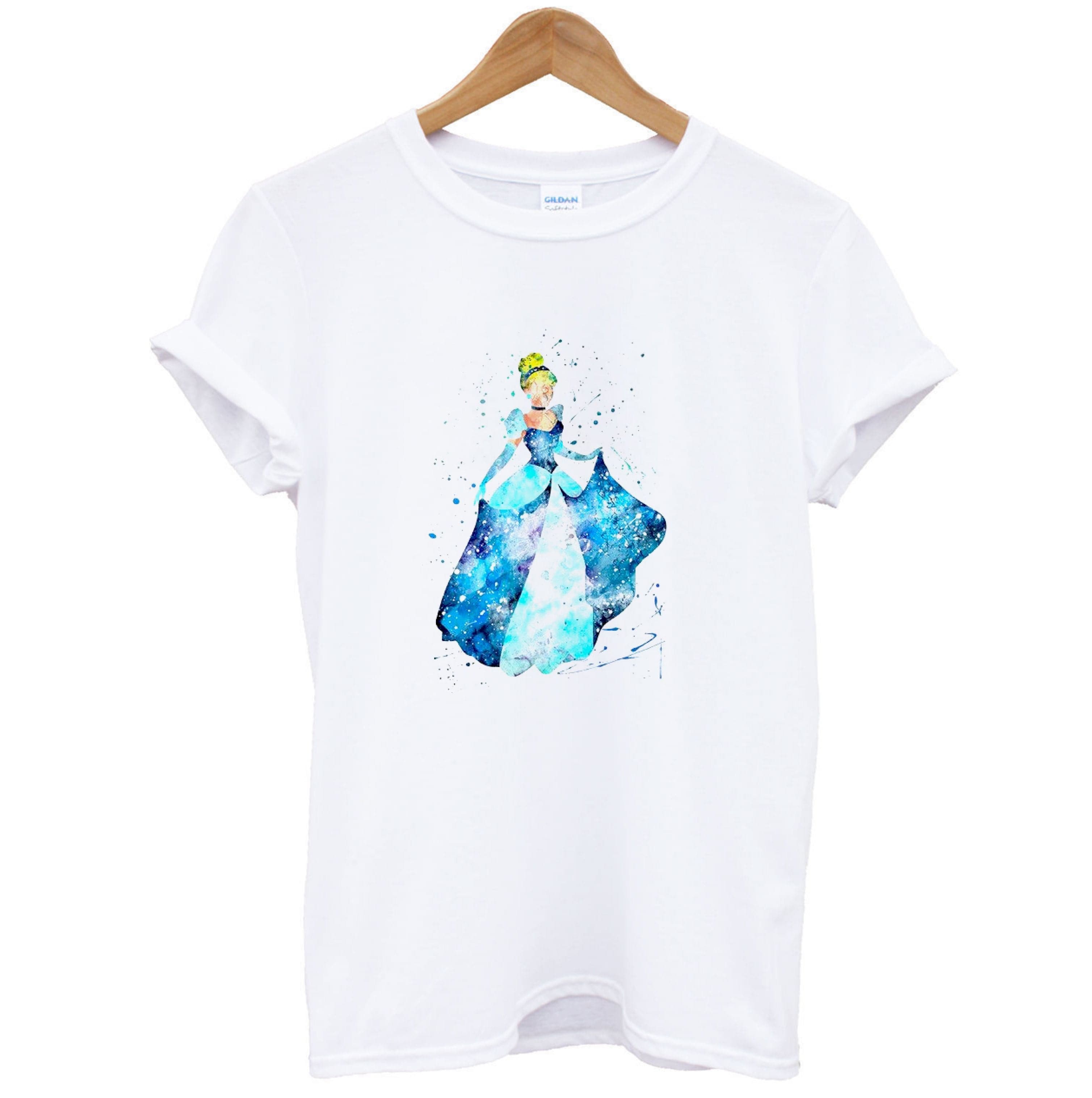 Watercolour Cinderella Fairytale T-Shirt