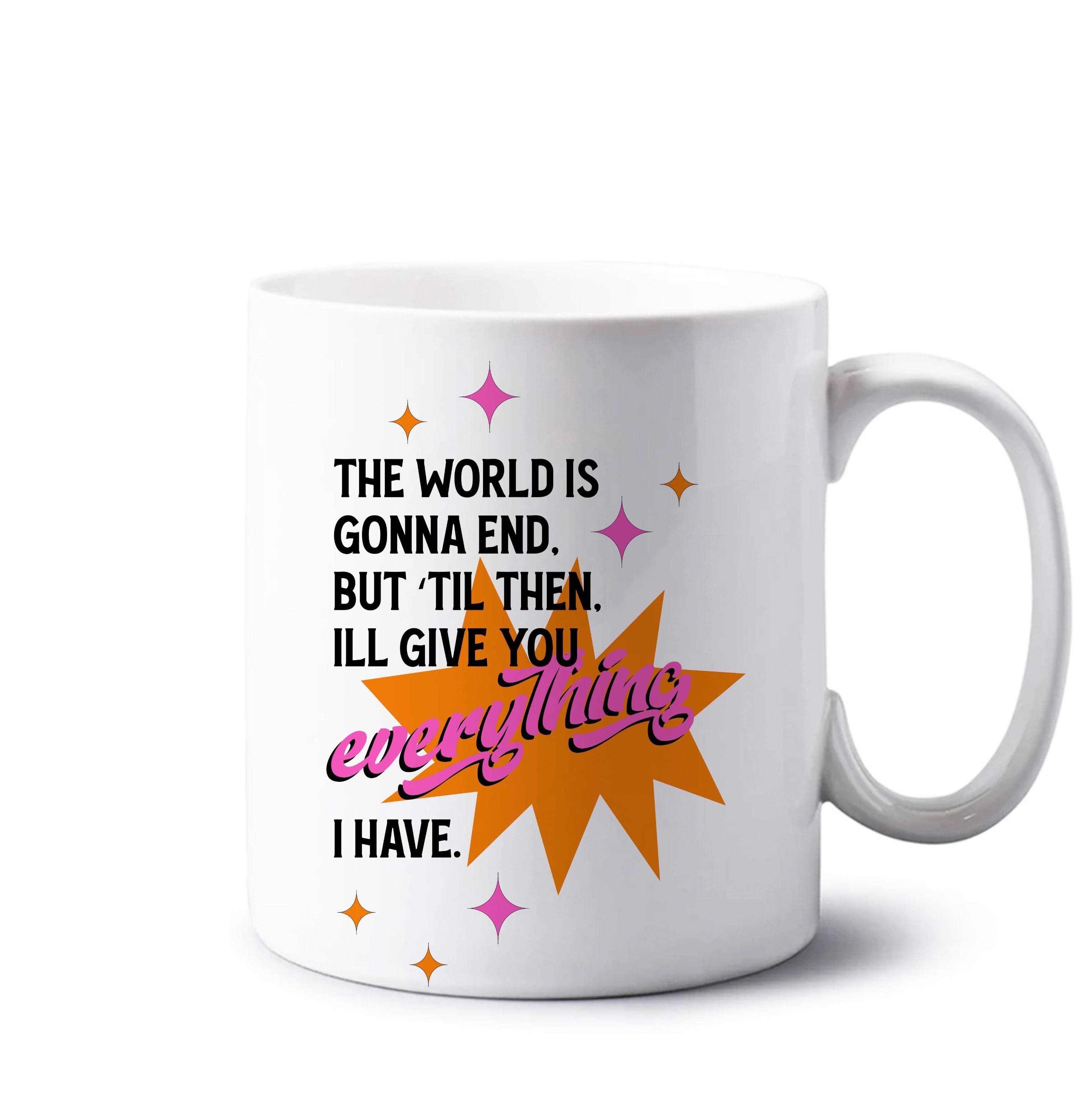 The World Is Gonna End - Fender Mug