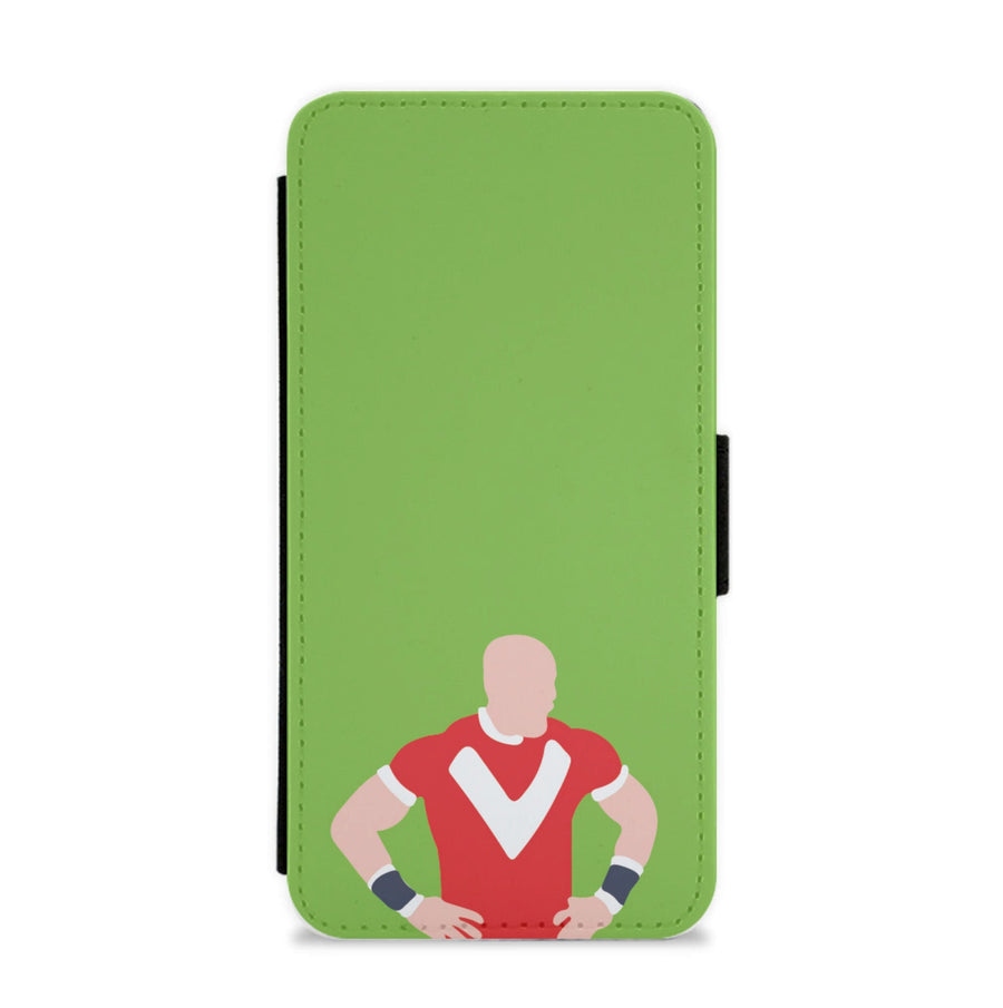 Gareth Thomas - Rugby Flip / Wallet Phone Case