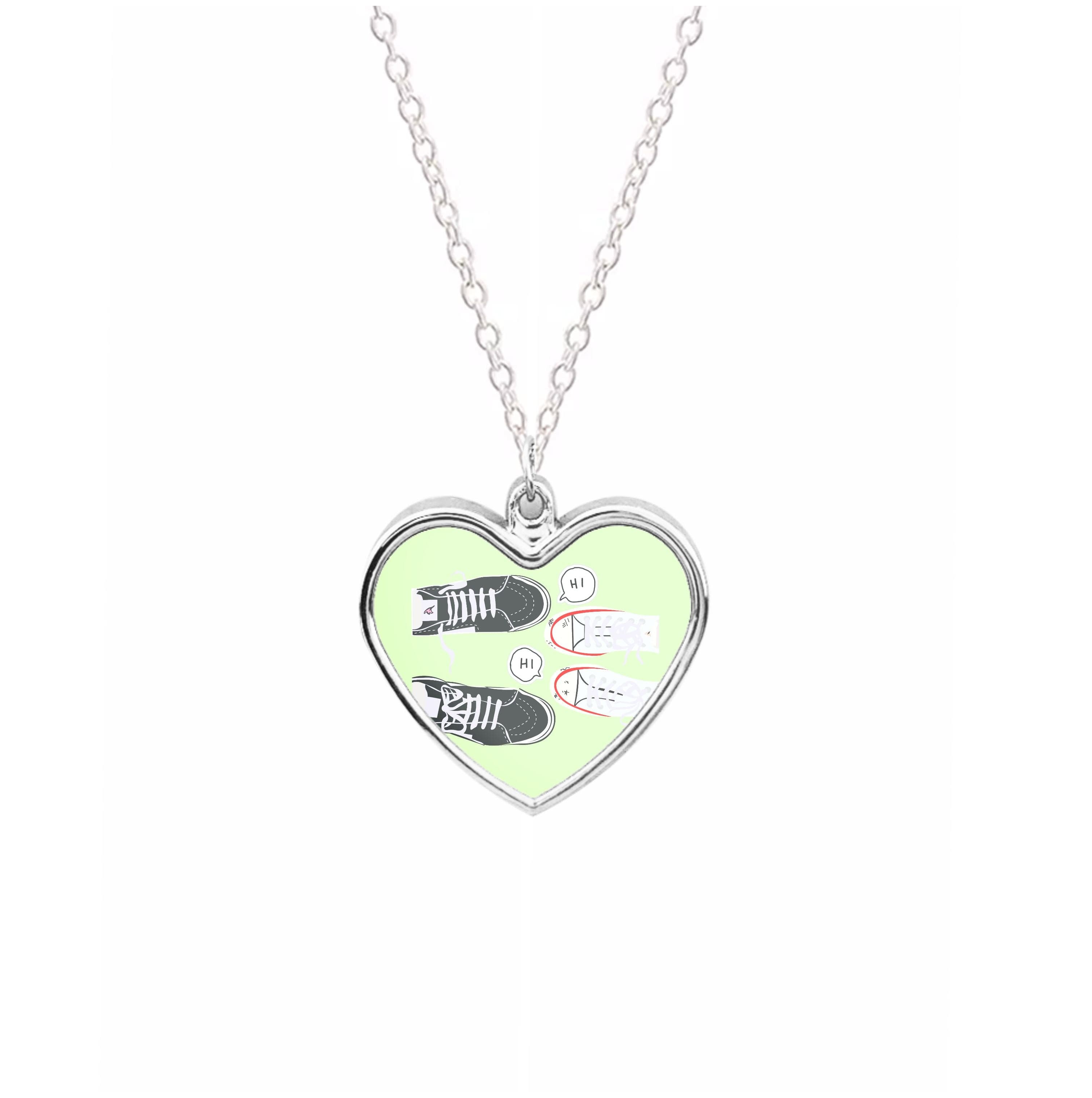 Hi - Heart TV Necklace