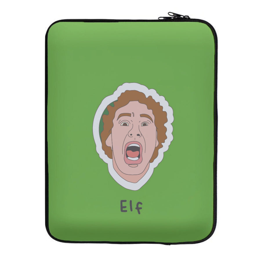 Scream Face - Elf Laptop Sleeve
