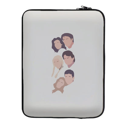 Cast Faces Laptop Sleeve