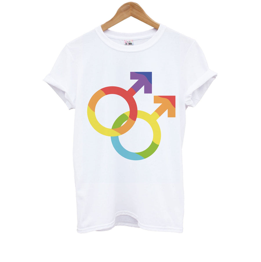 Gender Symbol Male - Pride Kids T-Shirt