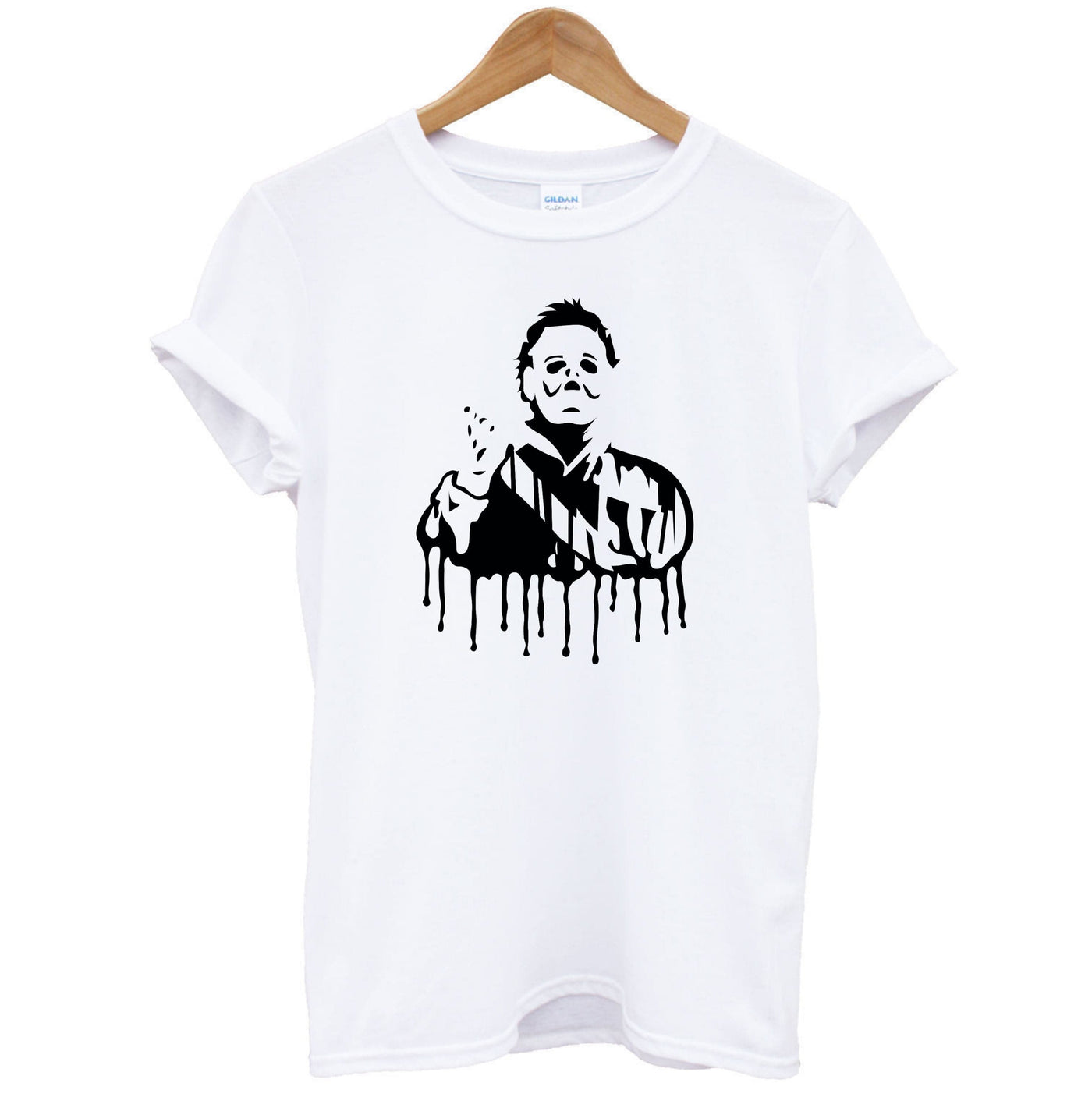 Black & White - Michael Myers T-Shirt