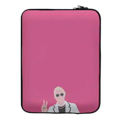 Pink Davidson Laptop Sleeve