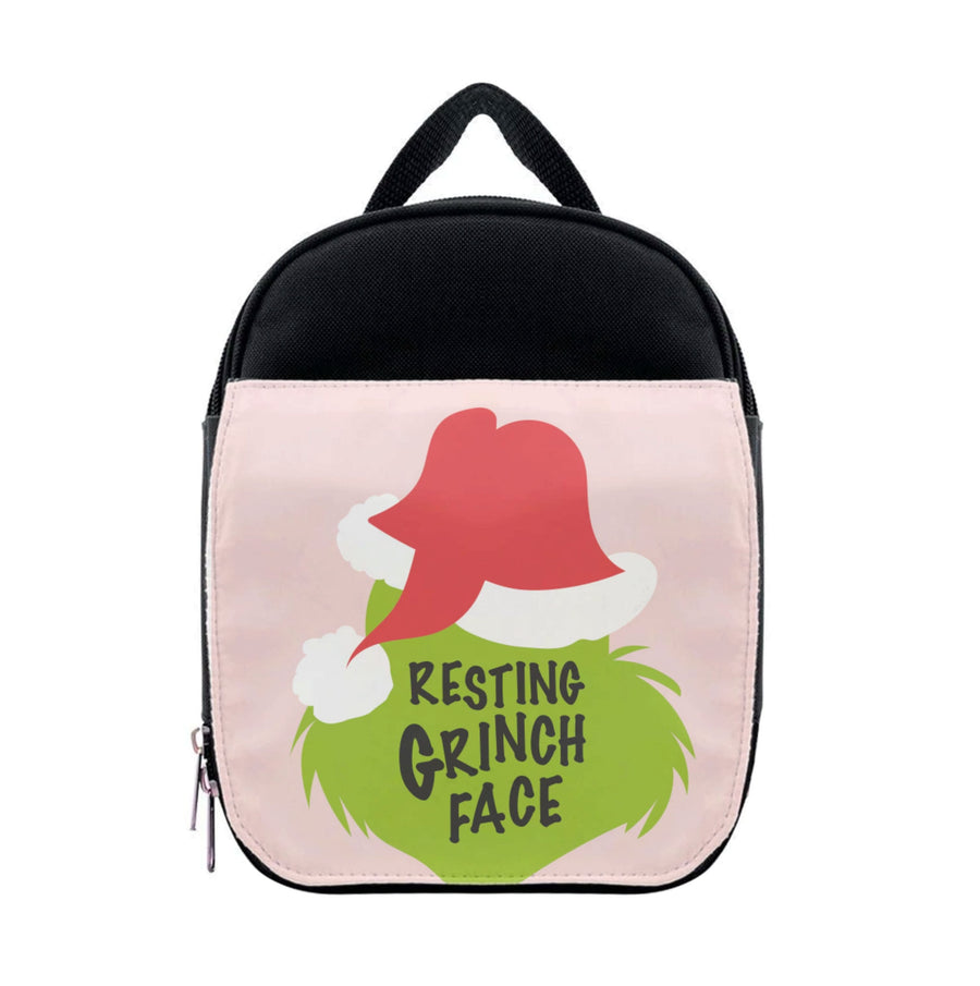 Resting Grinch Face Lunchbox