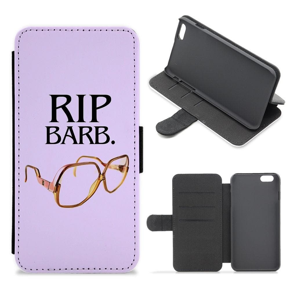 RIP Barb - Stranger Things Flip / Wallet Phone Case - Fun Cases