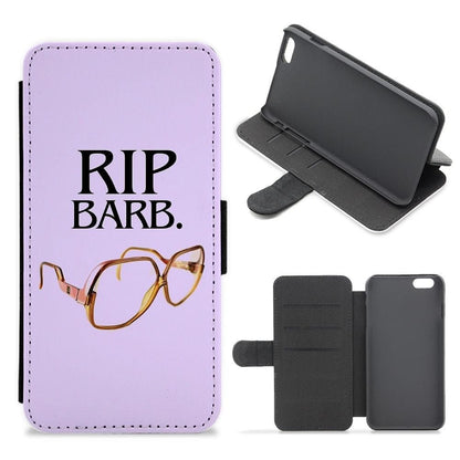 RIP Barb - Stranger Things Flip / Wallet Phone Case - Fun Cases