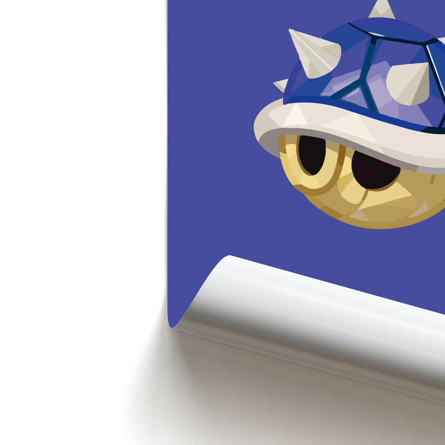 Spiny Shell - Mario  Poster