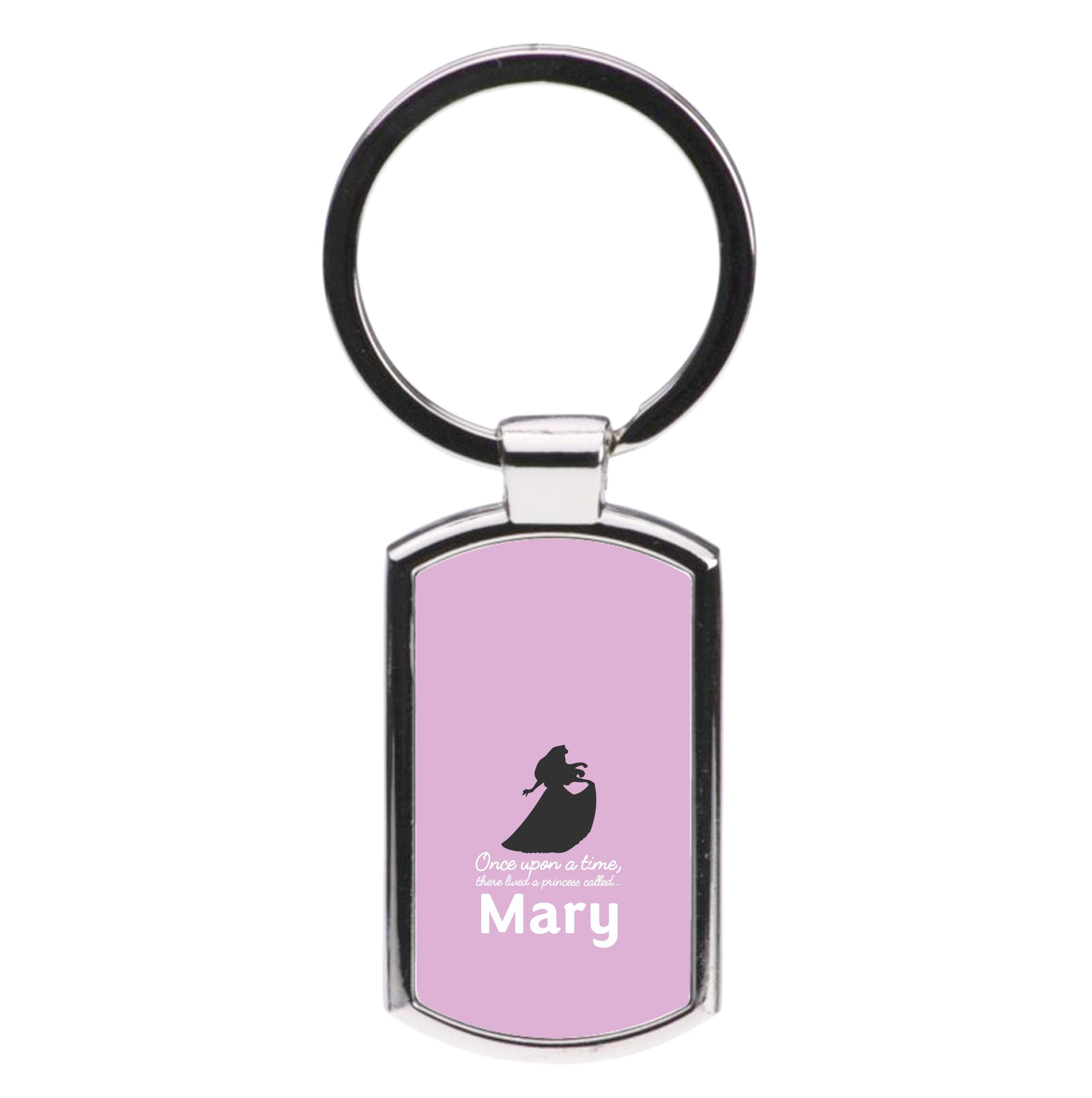 Once Upon A Time There Lived A Princess - Personalised Fairytale Luxury Keyring