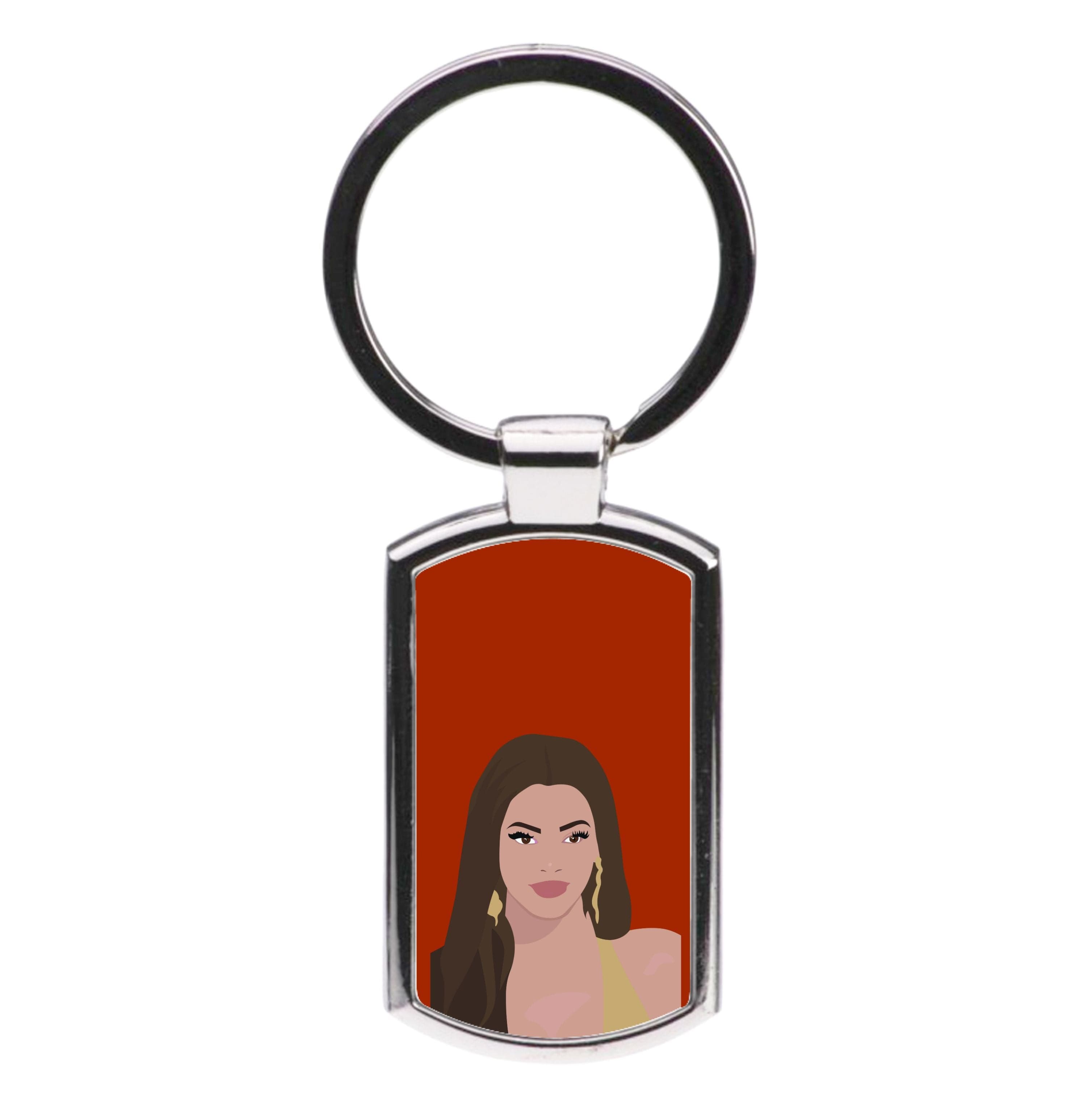 Face - Queen B Luxury Keyring