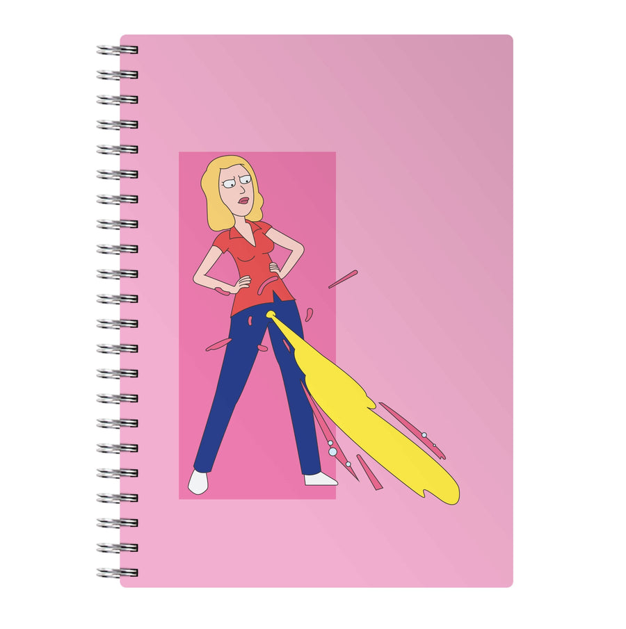 Beth - Rick And Morty Notebook