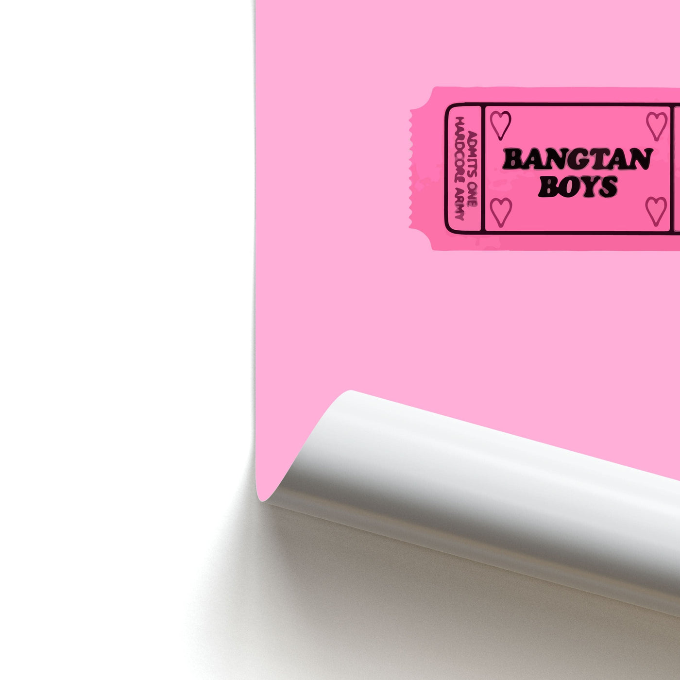 Bangtan Boys Ticket - BTS Poster
