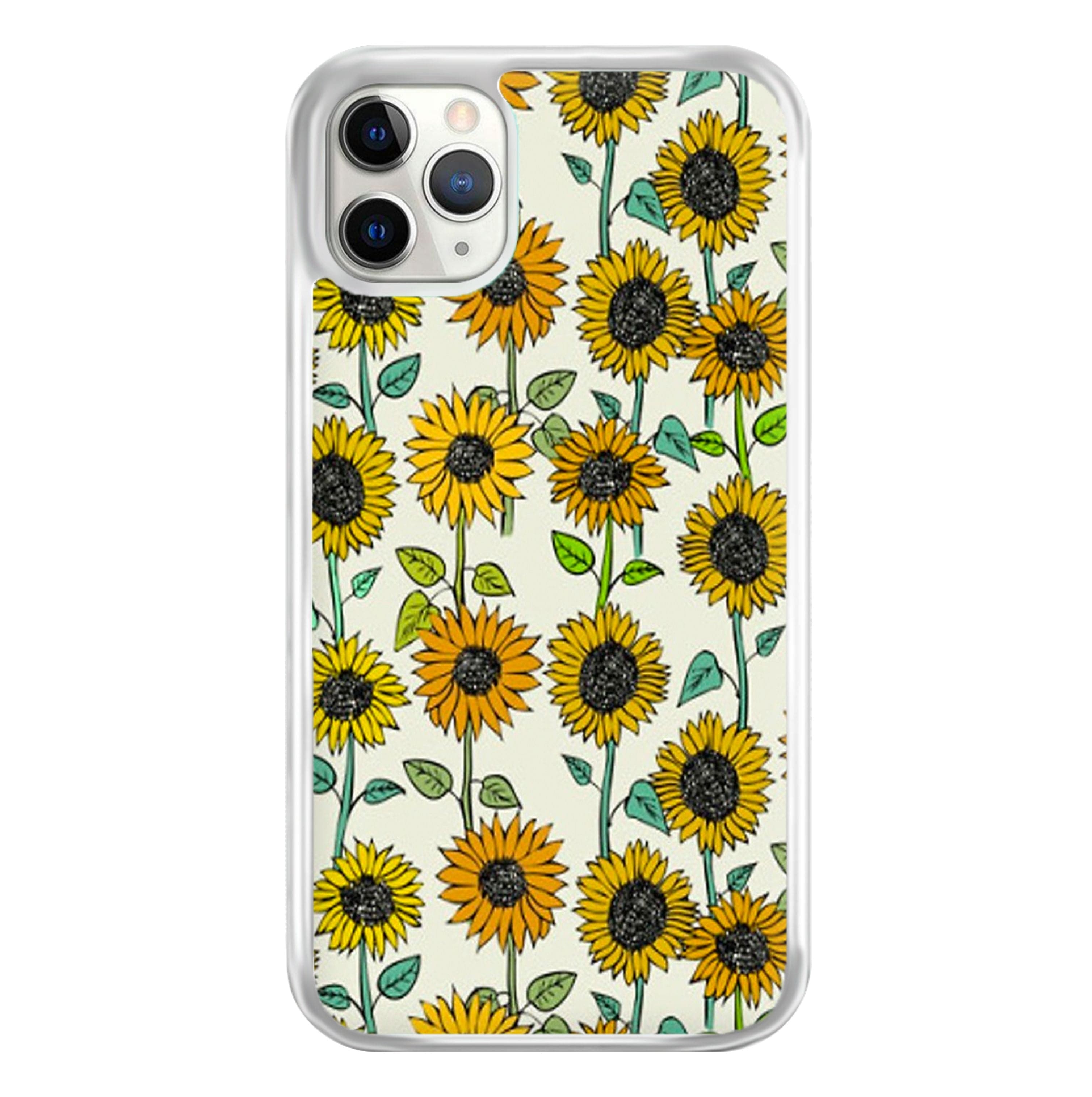 Painted Sunflowers Phone Case