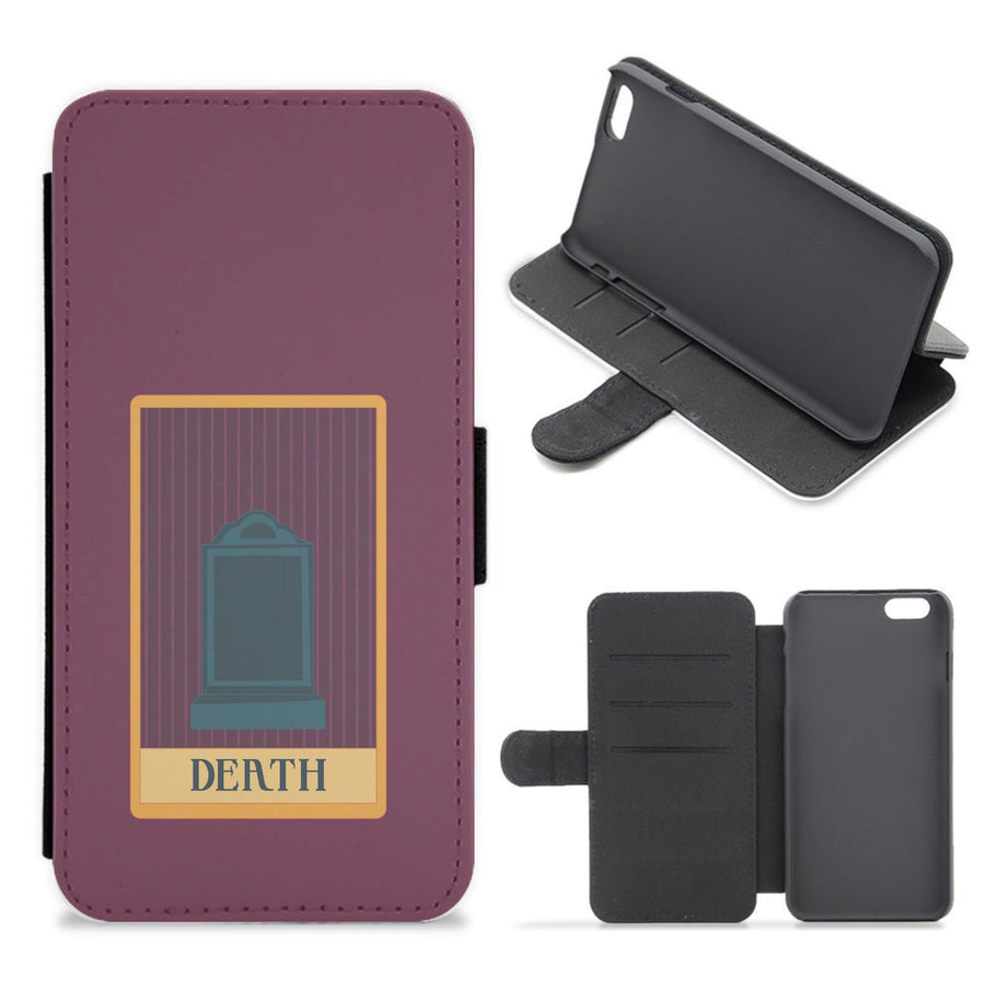 Death - Tarot Cards Flip / Wallet Phone Case