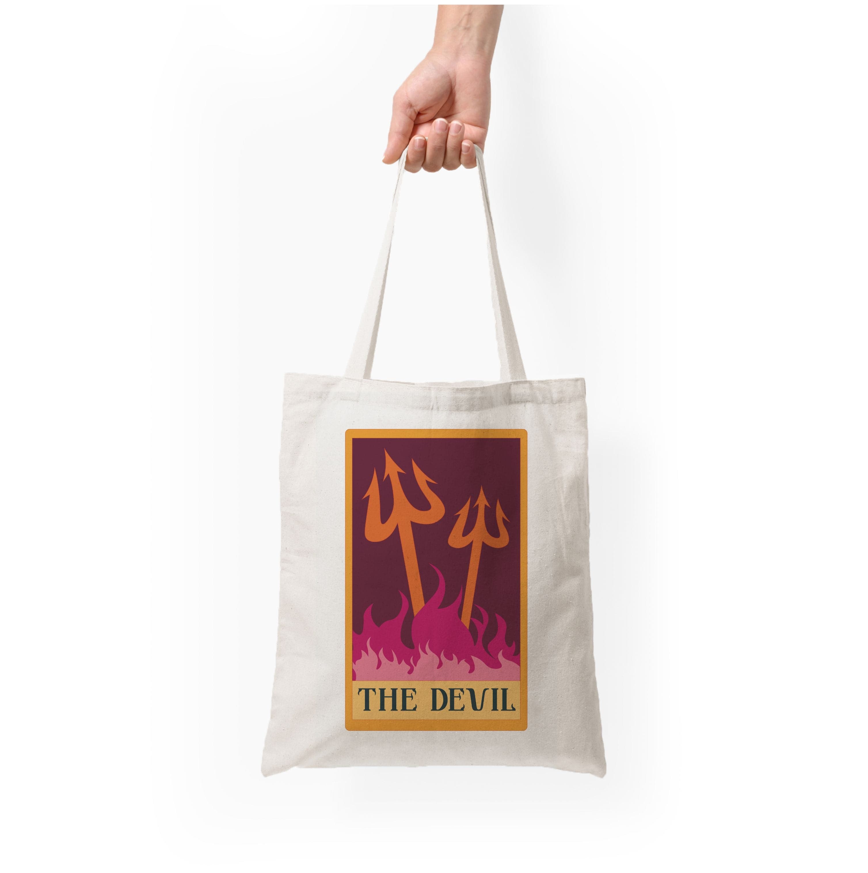 The Devil - Tarot Cards Tote Bag