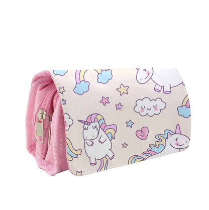 Cute Unicorn Pattern Pencil Case