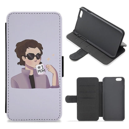 Steve Harrington, Mother of Four Flip Wallet Phone Case - Fun Cases